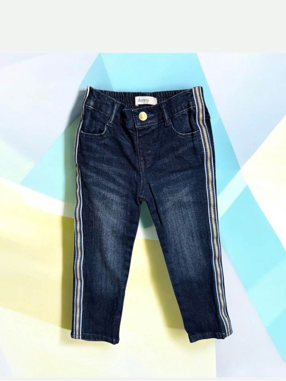 NEW NEW TAGS GYMBOREE Distress skinny jeans baby girl’s size 2T 2